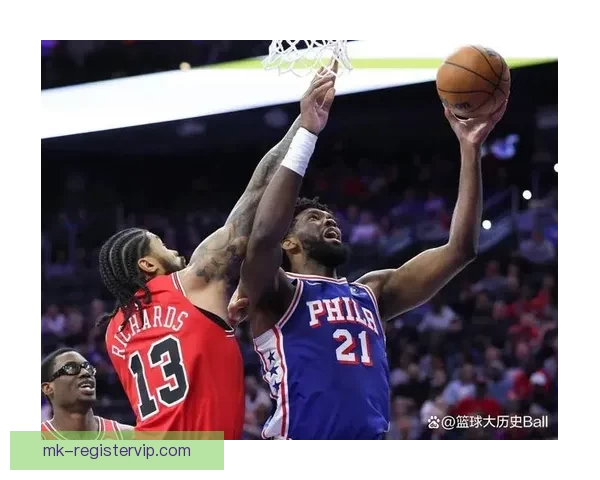 复出狂砍35分恩比德自信满满出手投篮手感火热